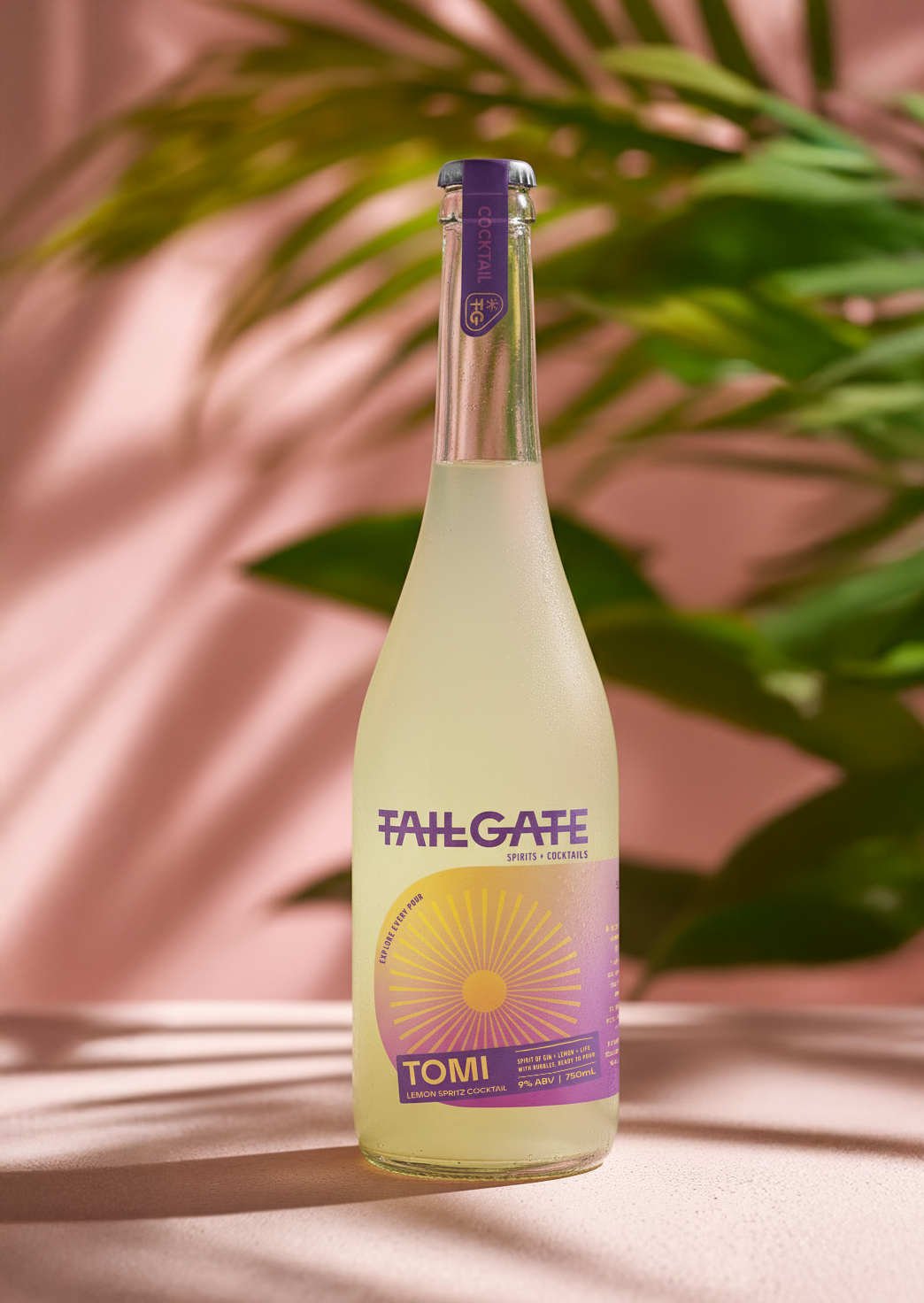 TOMI GIN LEMON SPRITZ COCKTAIL